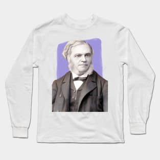 French Composer César Franck illustration Long Sleeve T-Shirt